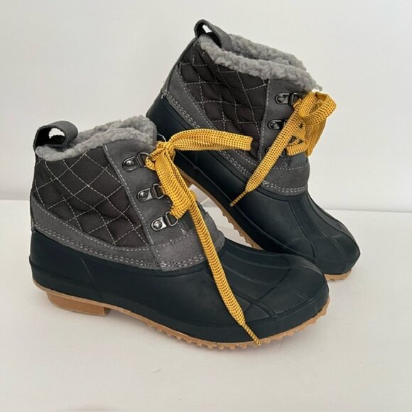 Khombu Sofia Womens Duck Rain Boots U.S. Size 9M - Picture 1 of 10